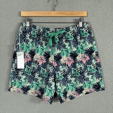 Southern Tide Swim Shorts Mens Small Multicolor Tropical Floral Lined Trunks