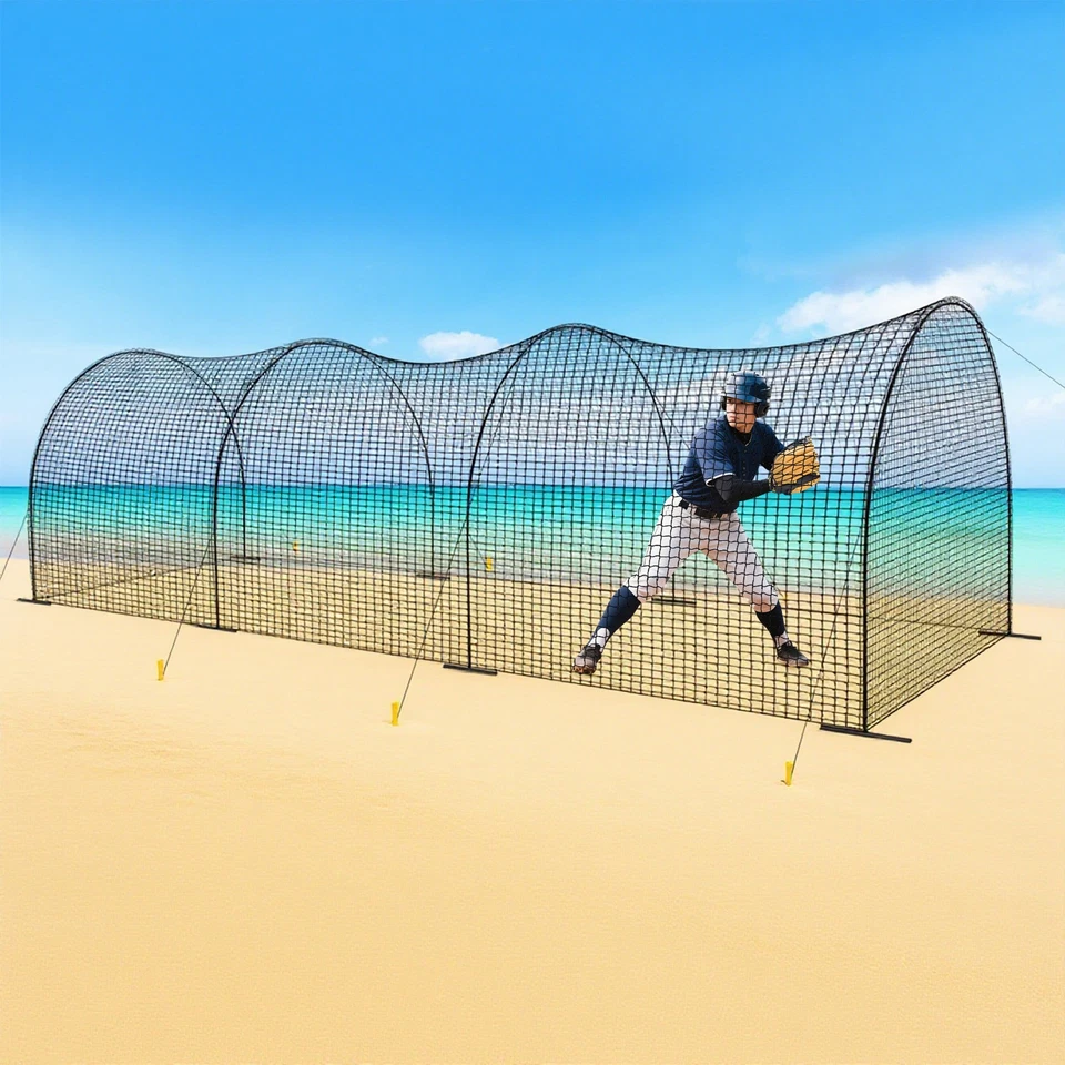 Softball Baseball Training Net Backyard Portable Outdoor Softball Training Net ﻿ - Image 2 of 4