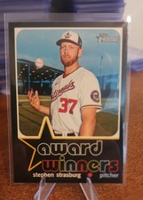 2020 Topps Heritage High Number - Award Winners Stephen Strasburg #AW-10