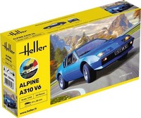 Heller, Starterset Mit Farbe Und ZubehöR – Alpine A310 Zum Zusammenbauen, 1/4...