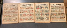 Lot 29 hebdomadaires BD revues Le Petit Illustré 1920 1924