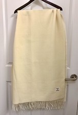 100 Cashmere Thick Fringe Scarf New