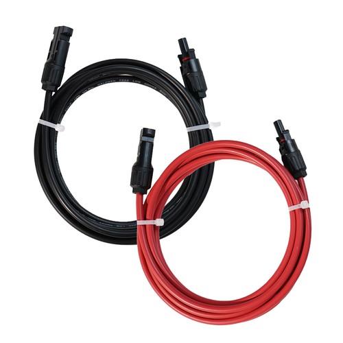3m 4mm² Solar Verlängerungskabel Solarkabel mit Stecker PV Kabel für Solarmodule - Bild 6 von 8