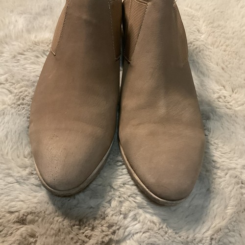 Eileen Fisher Damen-Stiefeletten Größe 11 Perry gewalktes Nubukleder mit Absatz - Bild 2 von 10