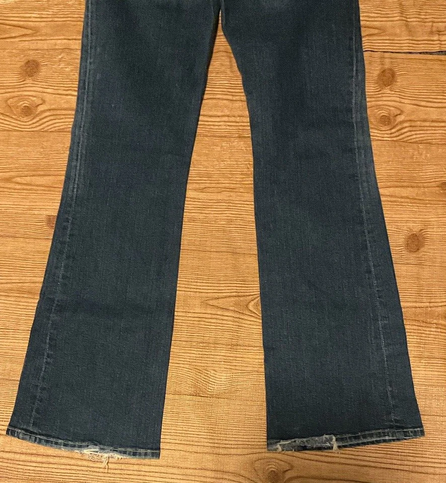 Женские джинсы Marciano от Guess размер 32 синяя джинсовая ткань легкая стирка логотип - Изображение 3 из 4