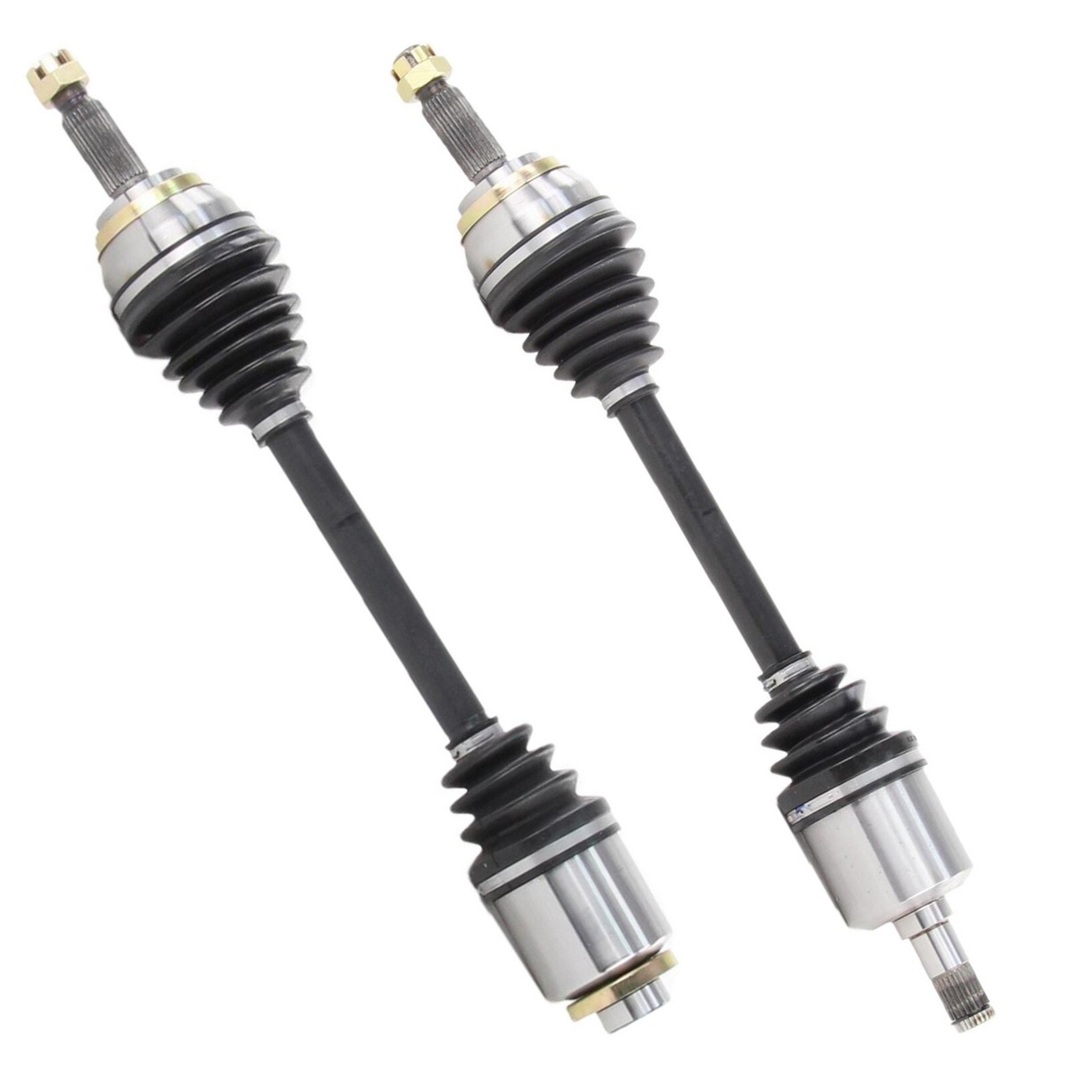 WESTival② TrakMotive Front CV Axle Shafts Set of 2 For Mitsubishi