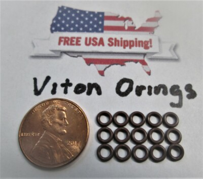 #ad 30 pack VITON o rings for Briggs Intek V twin Nikki carburetor main jets rebuild $27.50