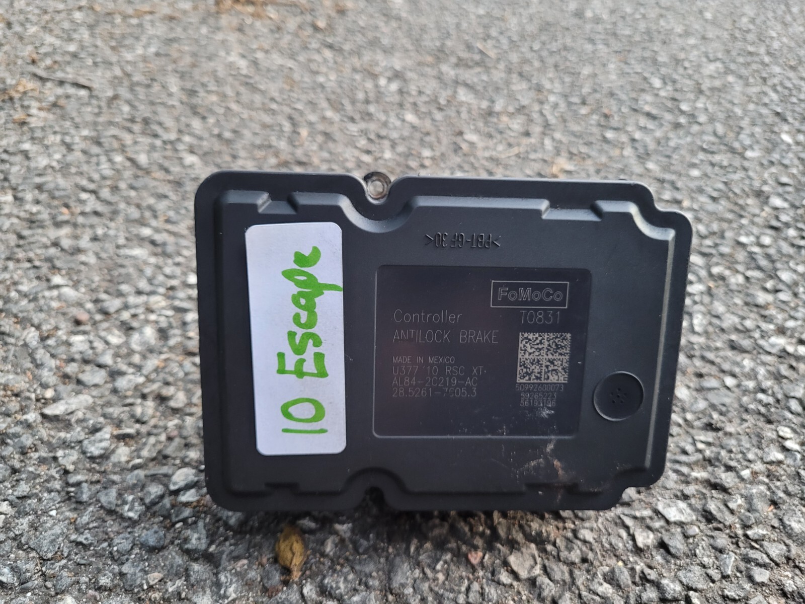 USED 2010 Ford Escape ABS Module Only (AL84-2C219-AC) Not Hybrid