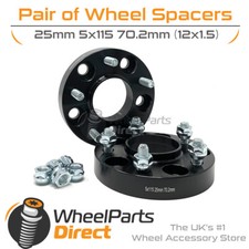 Schraubenabstandshalter (2) 5x115 70,2 25mm für Opel Antara 06-20