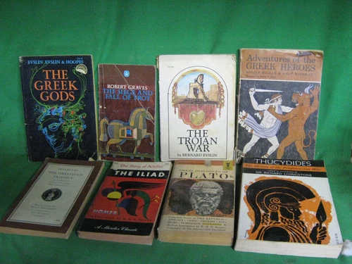 The Greek Experience & 8 Other Books-History Mythology Philosophy