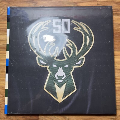 MILWAUKEE BUCKS 50TH ANNIVERSARY COMMEMORATIVE BOOK 2017-18 New Sealed
