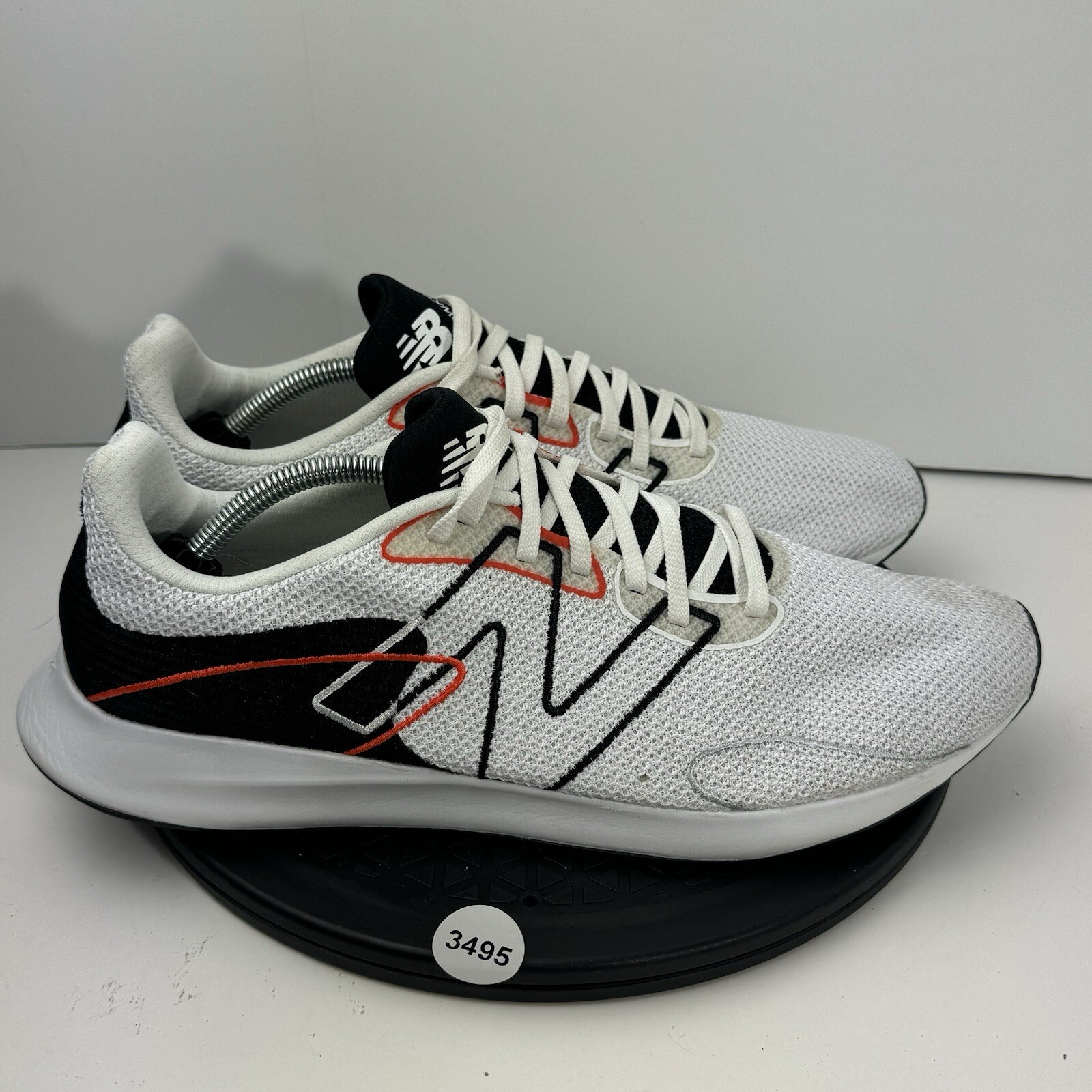 SAOLA Scarpe da corsa New Balance Dynasoft Lowky da uomo taglia 13 D bianche NECESSITA DI SOLETTE