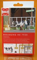 Busch 7930 Action-Set: Besamung H0 Neu !