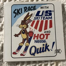 Nestles Quik US Ski Team Paper Game Sealed Unopened