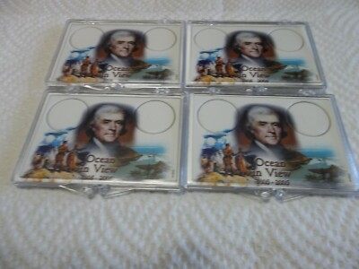 (4) Edgar Marcus Ocean in view Snaplock Holder for Nickel  NEW! FREE SHIP!