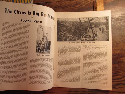 Ancien magazine publicitaire vintage éphémère 1951 King Bros illus cirque - Photo 3/7