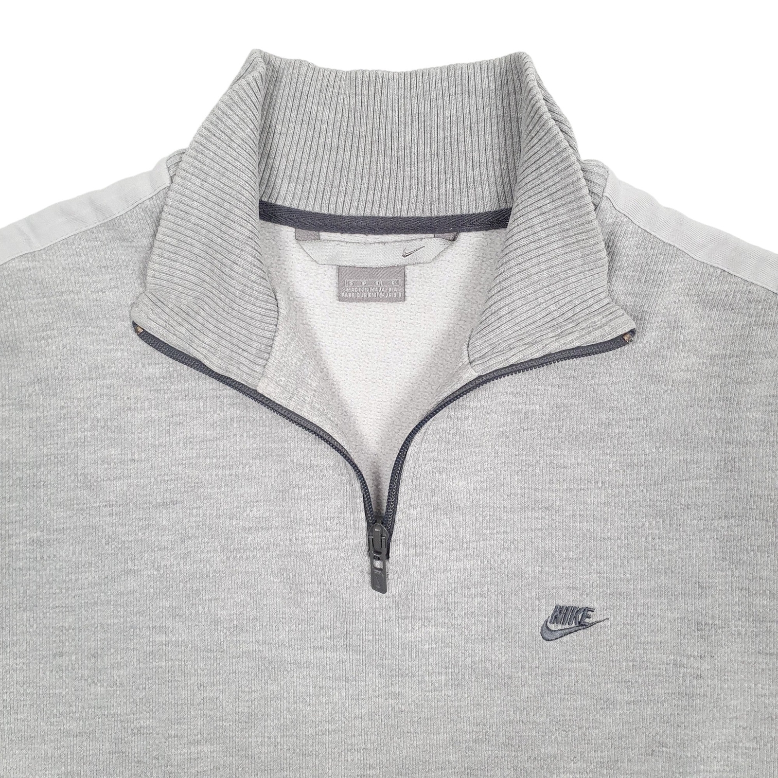 NIKE 1/4 Quarter Zip Vintage 00s Jumper Sweatshirt Mens S image 2