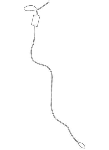 Cable de antena de radio trasero para Ford Edge 2008-2010 (P/N 8T4Z-14A412-DA)