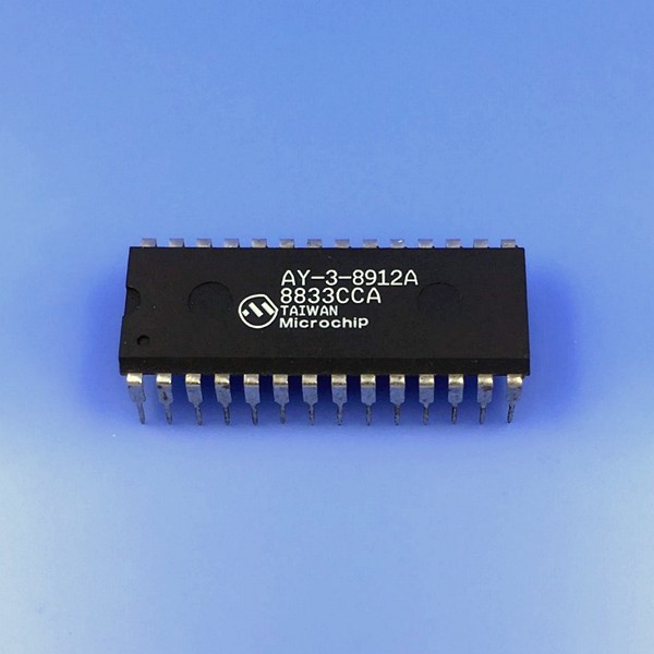 1PCS Programmable Sound Generator IC MICROCHIP/SOUND DIP-28 AY-3-8912A AY3-8912A