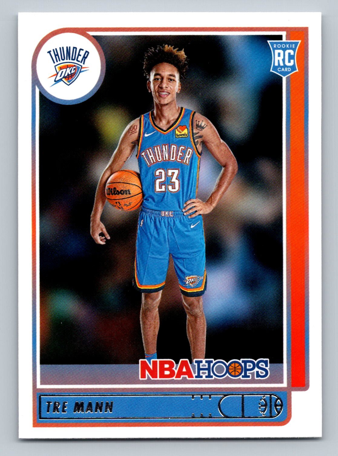 2021 Hoops #237 Tre Mann NM/MT