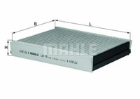 Mahle Innenraumfilter Aktivkohle FüR Mercedes M-KLASSE (W163)