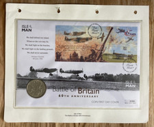 Wetsminster, Isle of Mann, 60th Anniversary of the Battle of Britain Coin