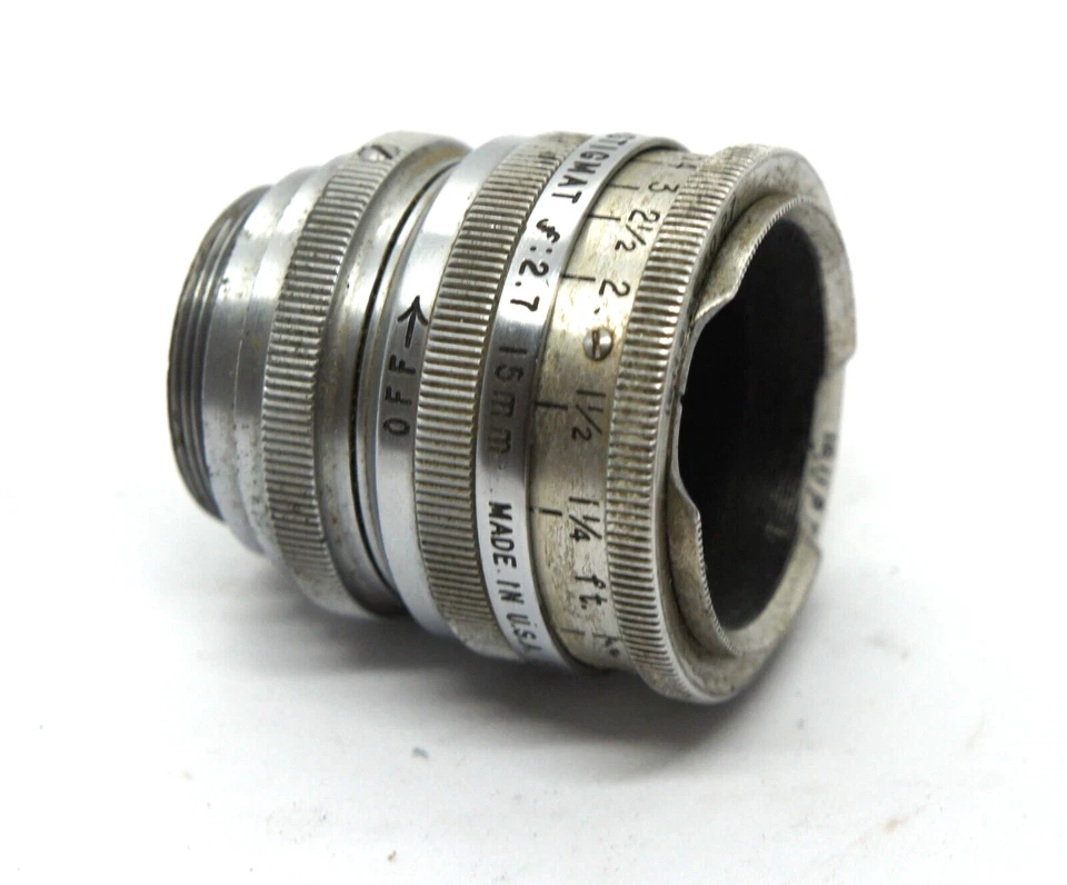 Kodak Anastigmat 15 mm f2.7 C-Mount Movie 16 mm Lens FITS BMPCC - Image 2 of 4