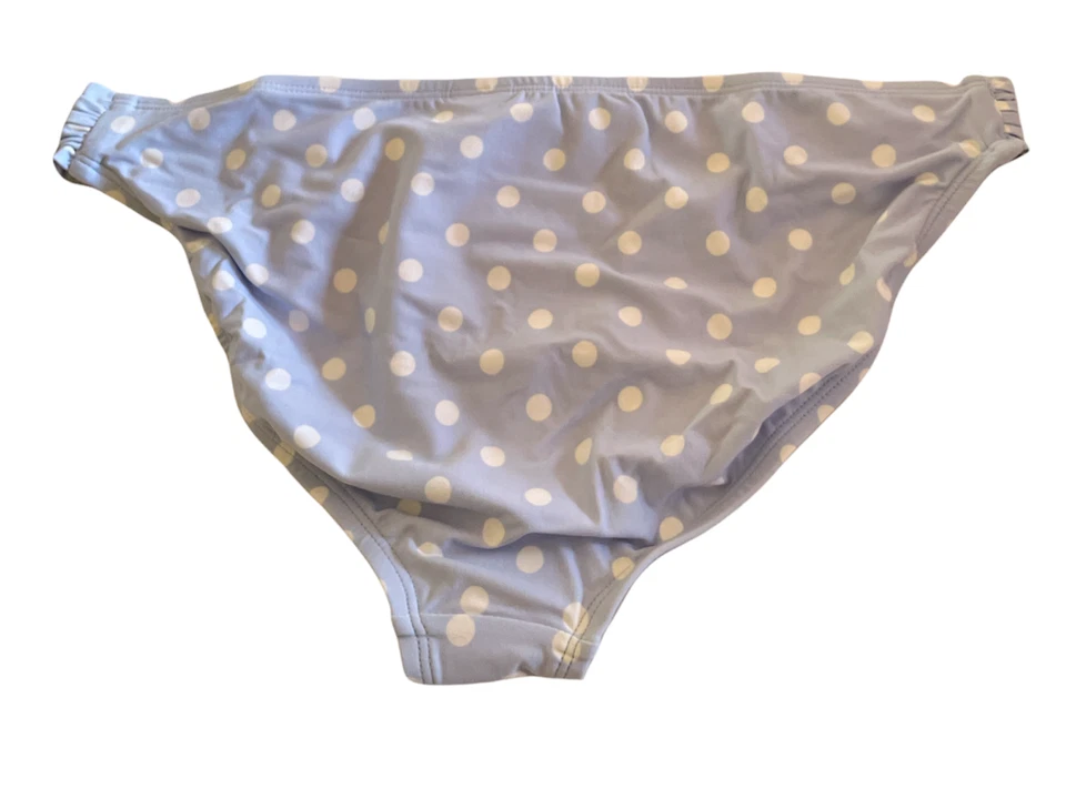 Parte inferior de bikini Ann Taylor Loft Beach Hipster a lunares talla grande Foto 2 de 4