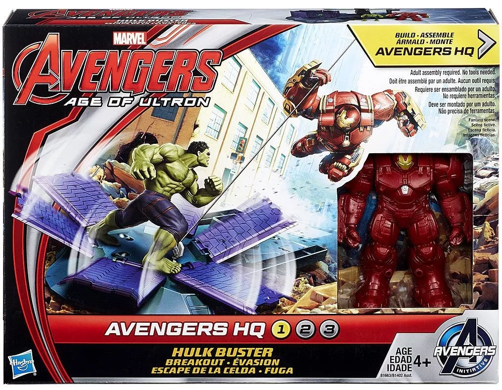 Avengers on sale hq playset