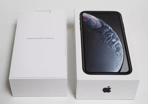 Apple iPhone XR - 64 GB - Black (AT&T Cricket H2O) BRAND NEW SEALED BOX - Picture 2 of 5