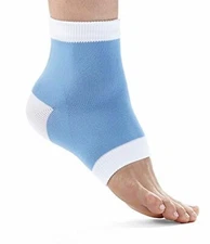 Runee Moisturizing Silicone Gel Heel Socks For Dry, Hard, Cracked Skin, Open Toe