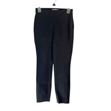 Everlane Charcoal Grey/ Black Straight Leg Elastic Pull On Pant Women’s Size 2