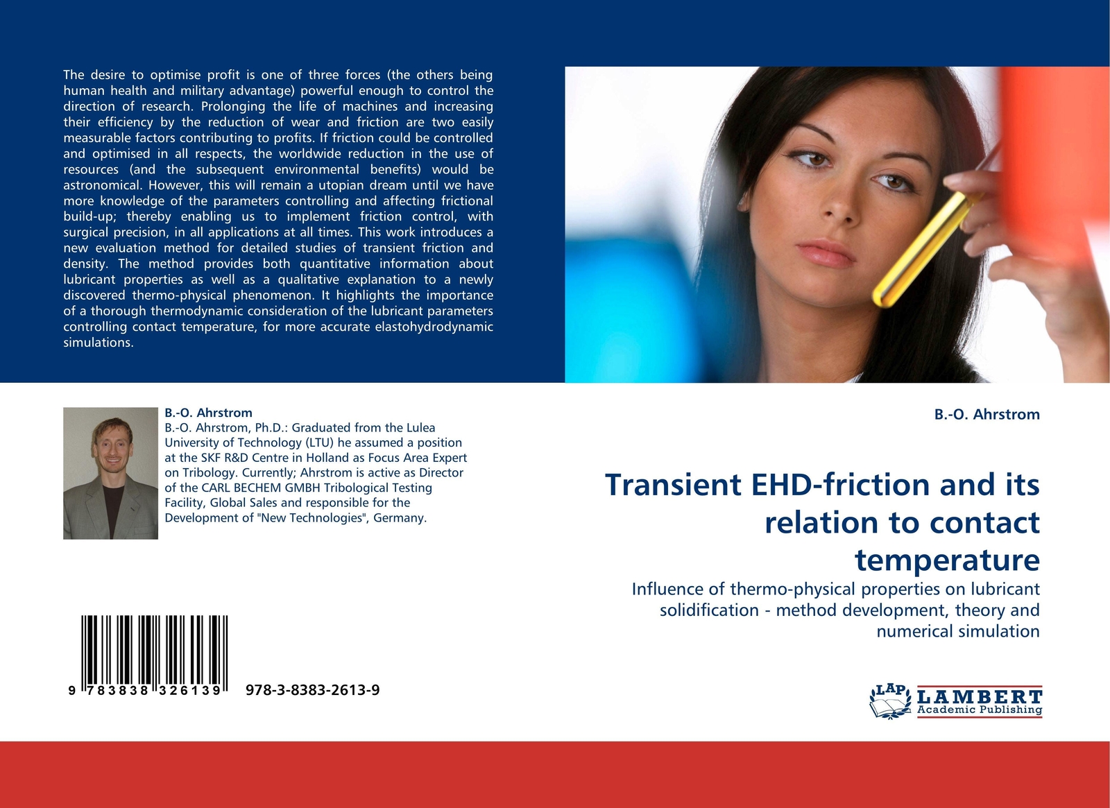 Thumbnail - B. -o. Ahrstrom | Transient Ehd-friction And Its Relation To Contact
