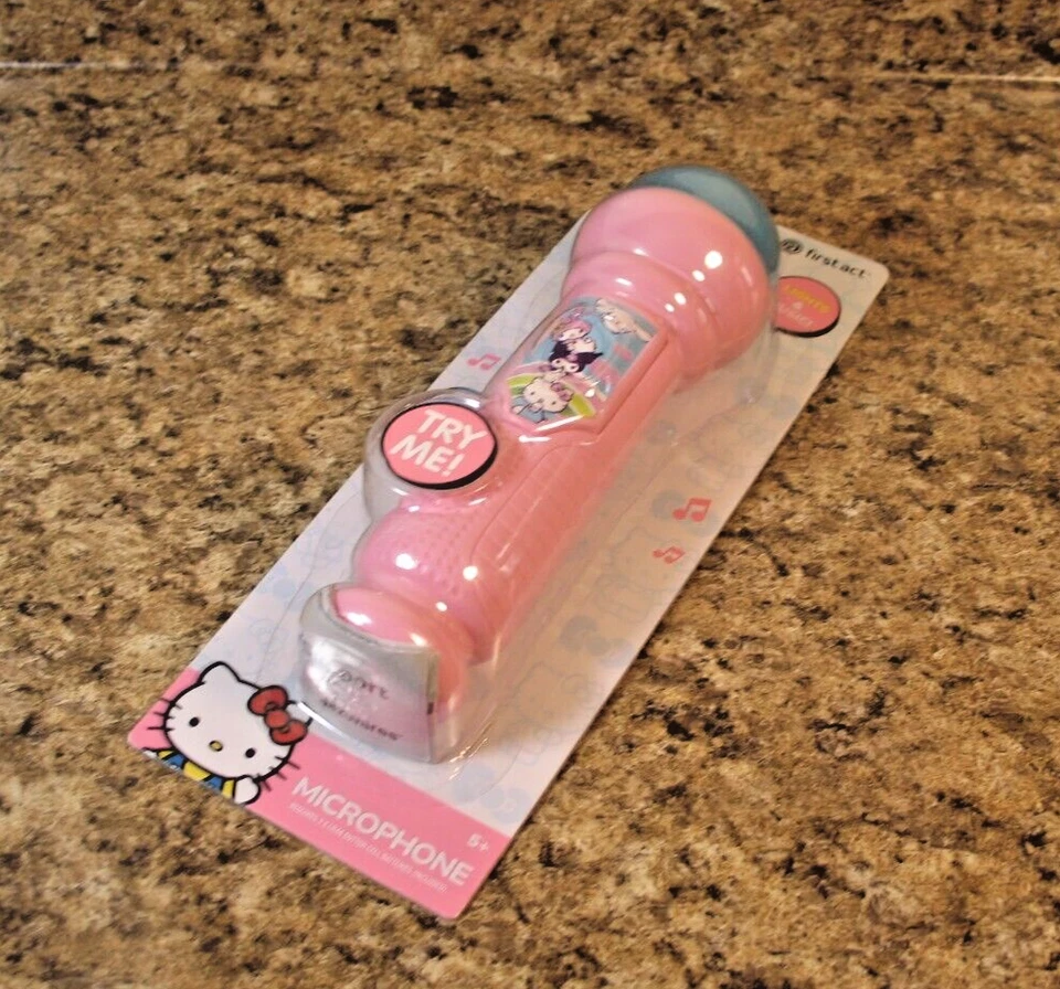 First Act Hello Kitty and Friends Sing Along Lights & Music Microphone NEW - Image 3 of 3