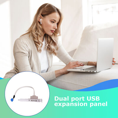 Motherboard Extension Adapter Motherboard Rear Panel Expansion 2 USB cosy