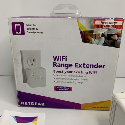 NETGEAR WiFi Range Extender WN1000RP (N150) Wall Plug in Design - Picture 3 of 4