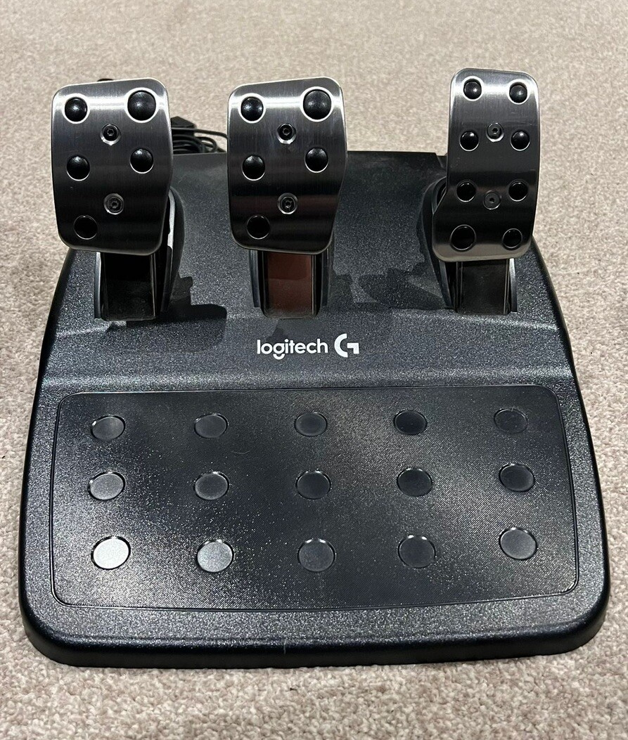 Logitech G29 Steering Wheel, Shifter/Gearstick, Pedals + Stand Bundle