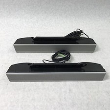  Lot of 2 Dell UH837 Monitor Clip-On Speaker/Sound Bar Standard Audio Jack