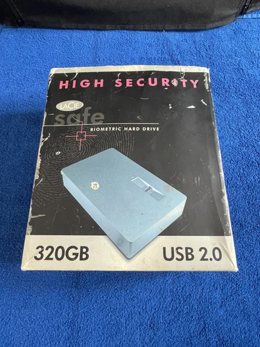 LaCie Biometric Hard Drive 320GB (not working/can only be accessed by the owner)