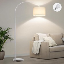 Stehlampe E27 Stehleuchte Design Bogenlampe Leselampe Wohnzimmer Standleuchte