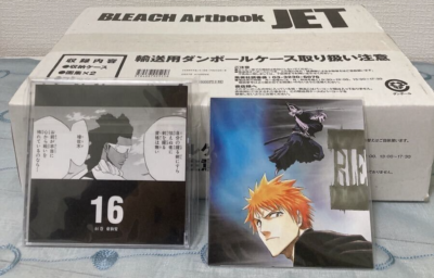 Bleach illustrations JET Art Book Limited unopened shipping