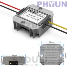 Aluminum 6V to12V Step Up Converter DC Regulator Module 3A Waterproof Shockproof