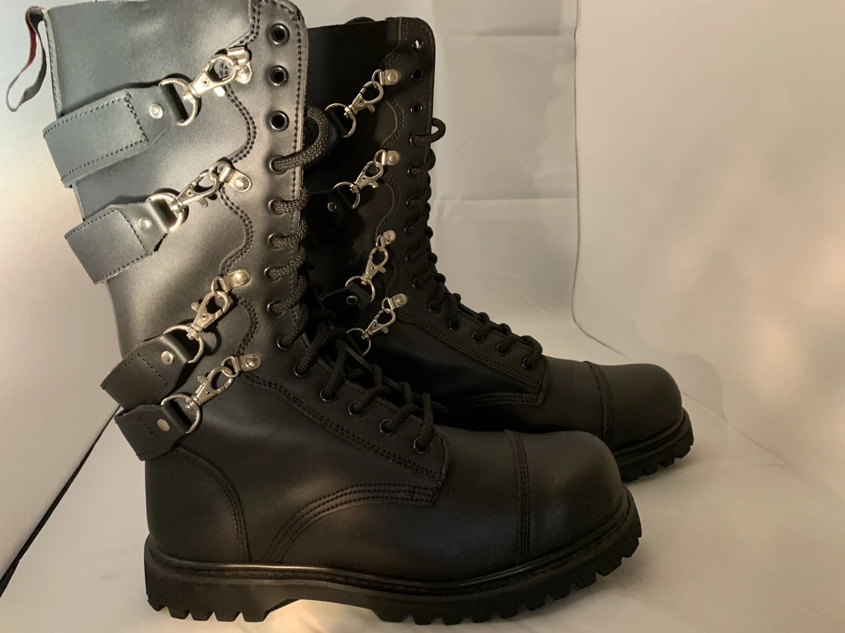 Industrial clearance goth boots
