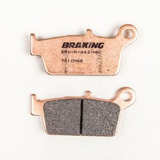 BRAKING 1990-2004 XR250R Honda BRAKE PAD SET SINTERED HIGH PERFORMANCE 701CM46