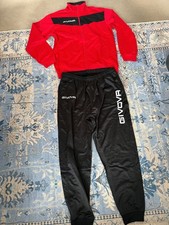 Givova Trainingsanzug Gr. 5XL Rot Schwarz Spo...