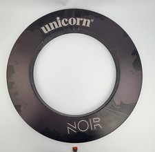 Unicorn Noir Dartboard Surround Darts Wand Schutzring Leicht Robust Neu