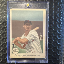 Fleer 1959 Ted Williams Baseball Card #29 Boston Red Sox Base Set