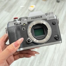 Fujifilm X-T2 XT2 Silver 24.3MP Digital Mirrorless Camera W/Charger English