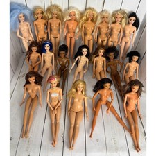 Barbie Doll Lot 20 Count Diverse Skin Tones Hair Colors Articulated Bodies
