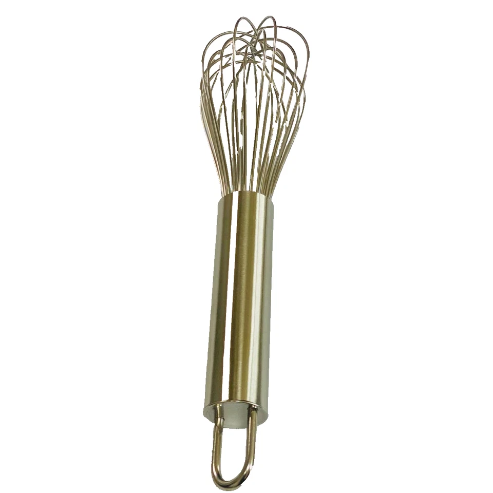 Chef Craft 8" Chrome Plated Balloon Whisk, Wire Whisk for Mixing Eggs, Blending - Image 3 of 4
